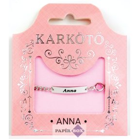 01. Névre szóló karkötő, Anna