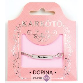 04. Névre szóló karkötő, Dorina
