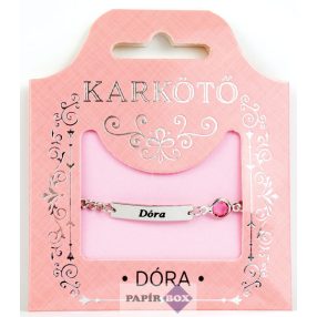 05. Névre szóló karkötő, Dóra