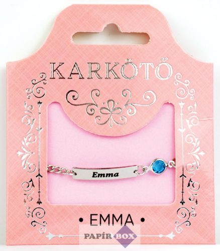 06. Névre szóló karkötő, Emma
