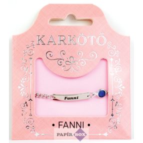07. Névre szóló karkötő, Fanni