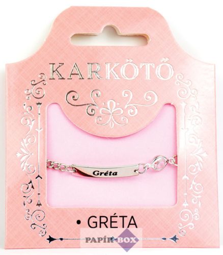 08. Névre szóló karkötő, Gréta