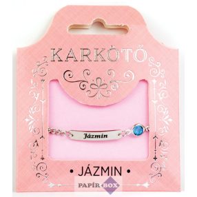 10. Névre szóló karkötő, Jázmin