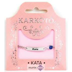11. Névre szóló karkötő, Kata