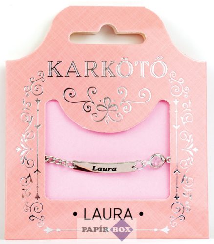 12. Névre szóló karkötő, Laura