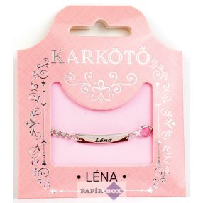13. Névre szóló karkötő, Léna