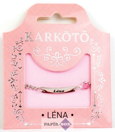 13. Névre szóló karkötő, Léna