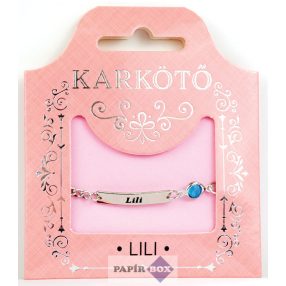 14. Névre szóló karkötő, Lili
