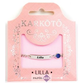 15. Névre szóló karkötő, Lilla