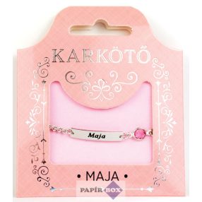 17. Névre szóló karkötő, Maja