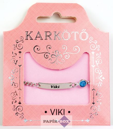 22. Névre szóló karkötő, Viki