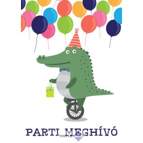 Parti meghívó - Krokodil