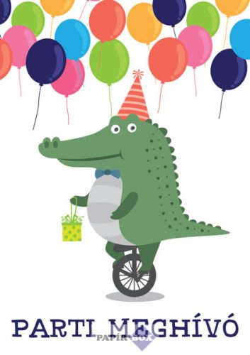 Parti meghívó - Krokodil