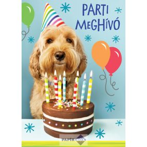 Parti meghívó - Kutyás