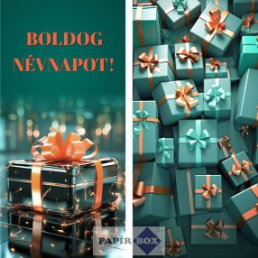 3D-s képeslapok, Névnapos, Ajándékcsomagok