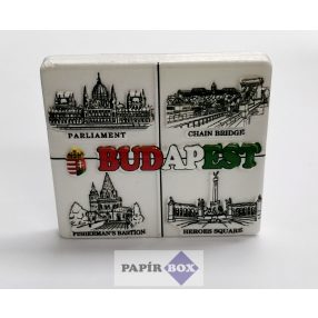 Hűtőmágnes, Budapest nevezetességei