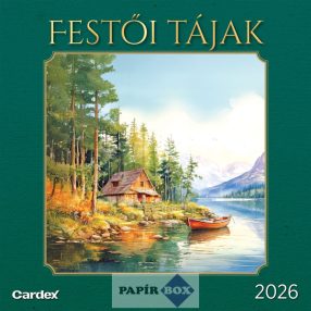 Falinaptár 2026. Festői tájak