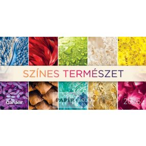 Asztali naptár, 2026., Színes természet