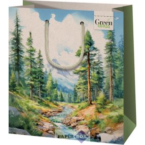   Dísztasak, prémium, közepes, fűtasak, Hegyvidék patakkal