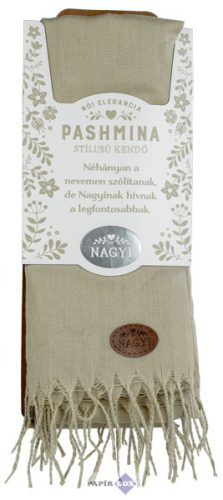 02. Pashmina kendő, Nagyi