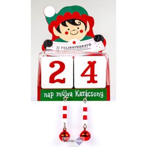 01. Adventi öröknaptár, felirat nélkül, manó