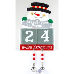 06. Adventi öröknaptár, Varázslatos napok, hóember