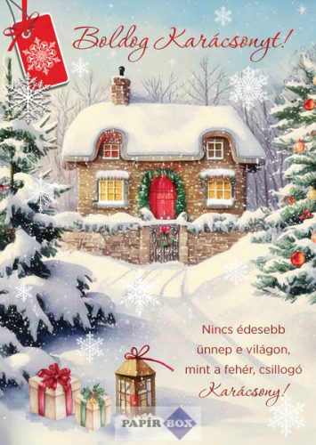 Zenélő képeslap, Karácsony, Békesség
