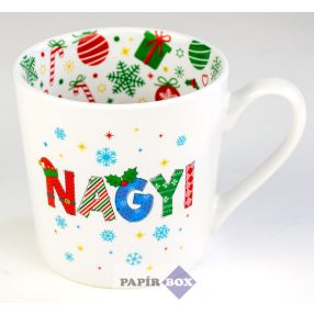 05. Lifestyle karácsonyi bögre, Nagyi