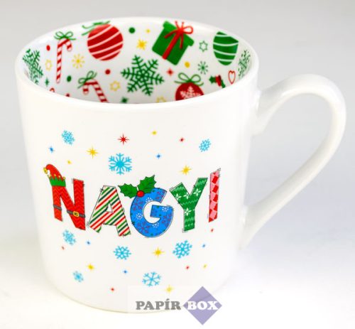05. Lifestyle karácsonyi bögre, Nagyi