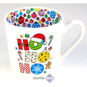 09. Lifestyle karácsonyi bögre, Ho Ho Ho