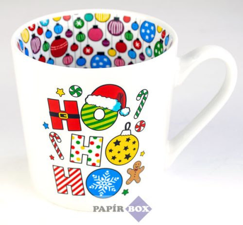 09. Lifestyle karácsonyi bögre, Ho Ho Ho