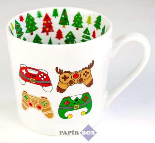 12. Lifestyle karácsonyi bögre, Xmas gamer