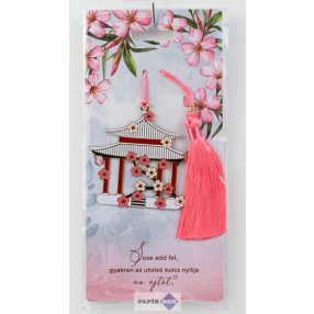 01. Fémcsipke könyvjelző, Pagoda