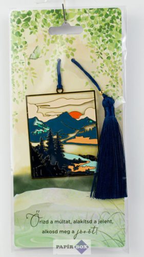 03. Fémcsipke könyvjelző, Naplemente