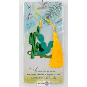 05. Fémcsipke könyvjelző, Kaktuszok