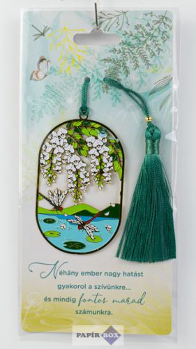 11. Fémcsipke könyvjelző, Szitakötő