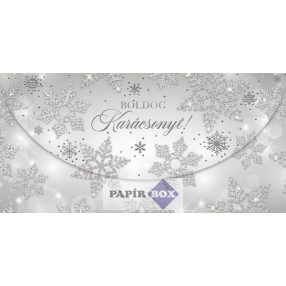 Díszboríték, Karácsony, Ezüst csillagok