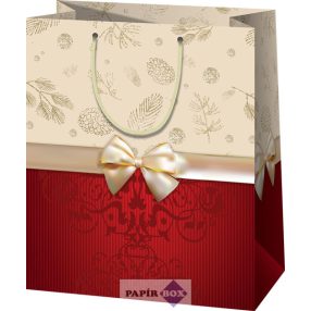 Dísztasak, nagy, karácsonyi, Masnis