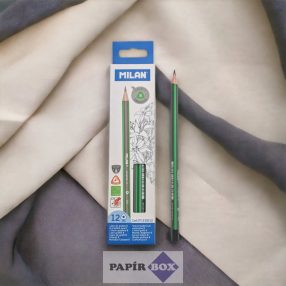 Grafitceruza Milan, háromszögletű, B