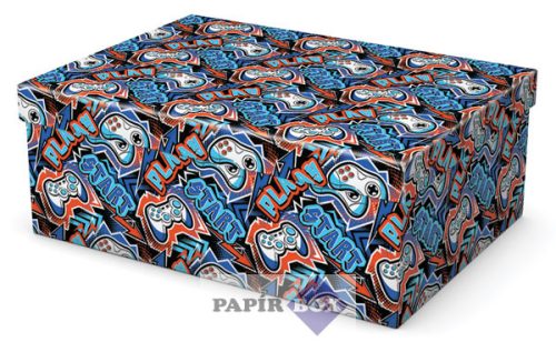 Díszdoboz, T4, 32x23x12 cm, Gamer