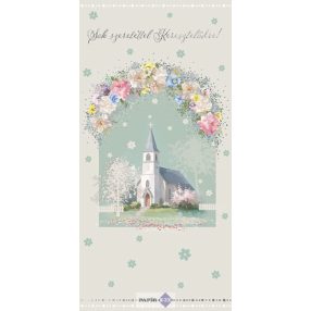 Képeslap, Keresztelő, Templom