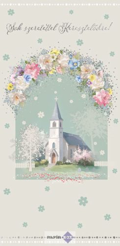 Képeslap, Keresztelő, Templom