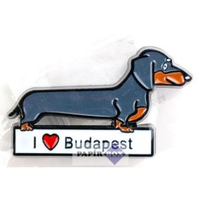 Hűtőmágnes, Budapest, Tacskó