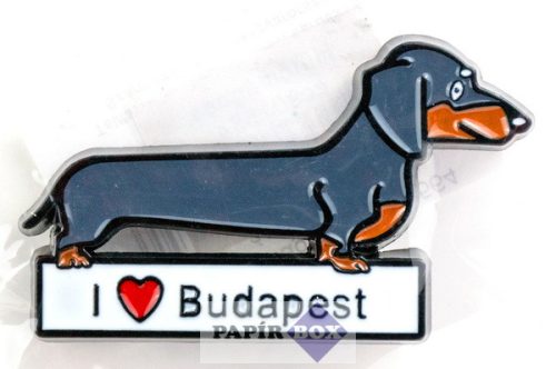 Hűtőmágnes, Budapest, Tacskó