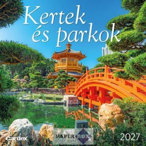 Falinaptár 2027. Kertek és parkok