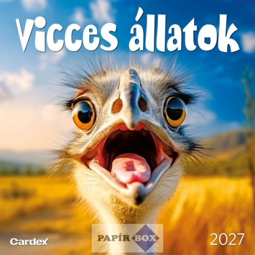 Falinaptár 2027. Vicces állatok