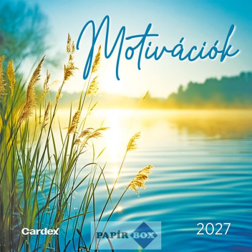Falinaptár 2027. Motivációs naptár