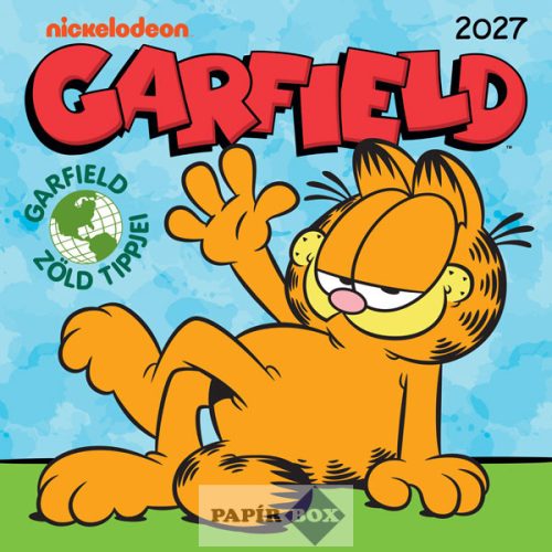Falinaptár 2027. Garfield