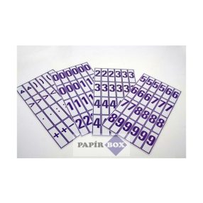 Szám és jelkártya II-IV. osztály