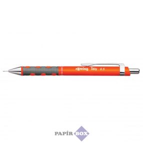Nyomósirón, 0,5 mm, ROTRING Tikky neon narancssárga